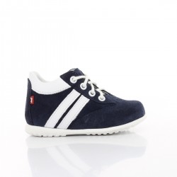 Emel Atlanta ES 2045A-7 - Children's Shoes, Navy Blue, Leather