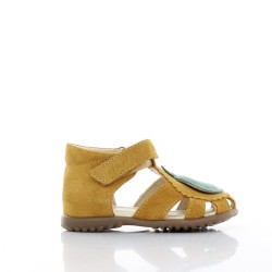 Emel Yearling Sandals ES 1214E-2 - Mustard with Pear.