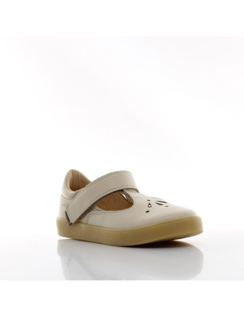 Mrugała Luna Cream - Elegante Ballerinas aus Naturleder für Kinder