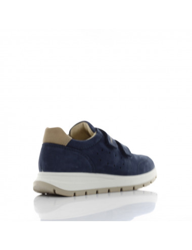 Primigi Marineblaue Sneakers für Kinder - Komfort und Stil in Naturleder