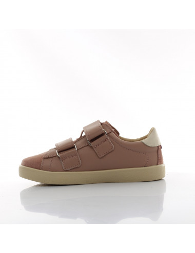 Mrugala BAIA Rosa - Elegant Pink Children's Sneakers in Natural.