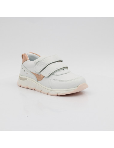 Emel Barcelona Children's Sneakers - White, Leather, Comfortable and Sty