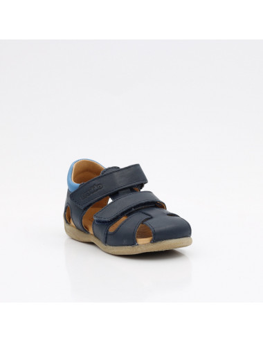 Froddo Carte Double navy blue leather sandals, G2150190