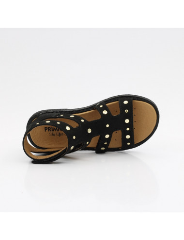 Primigi girls' sandals rompers black 5888611