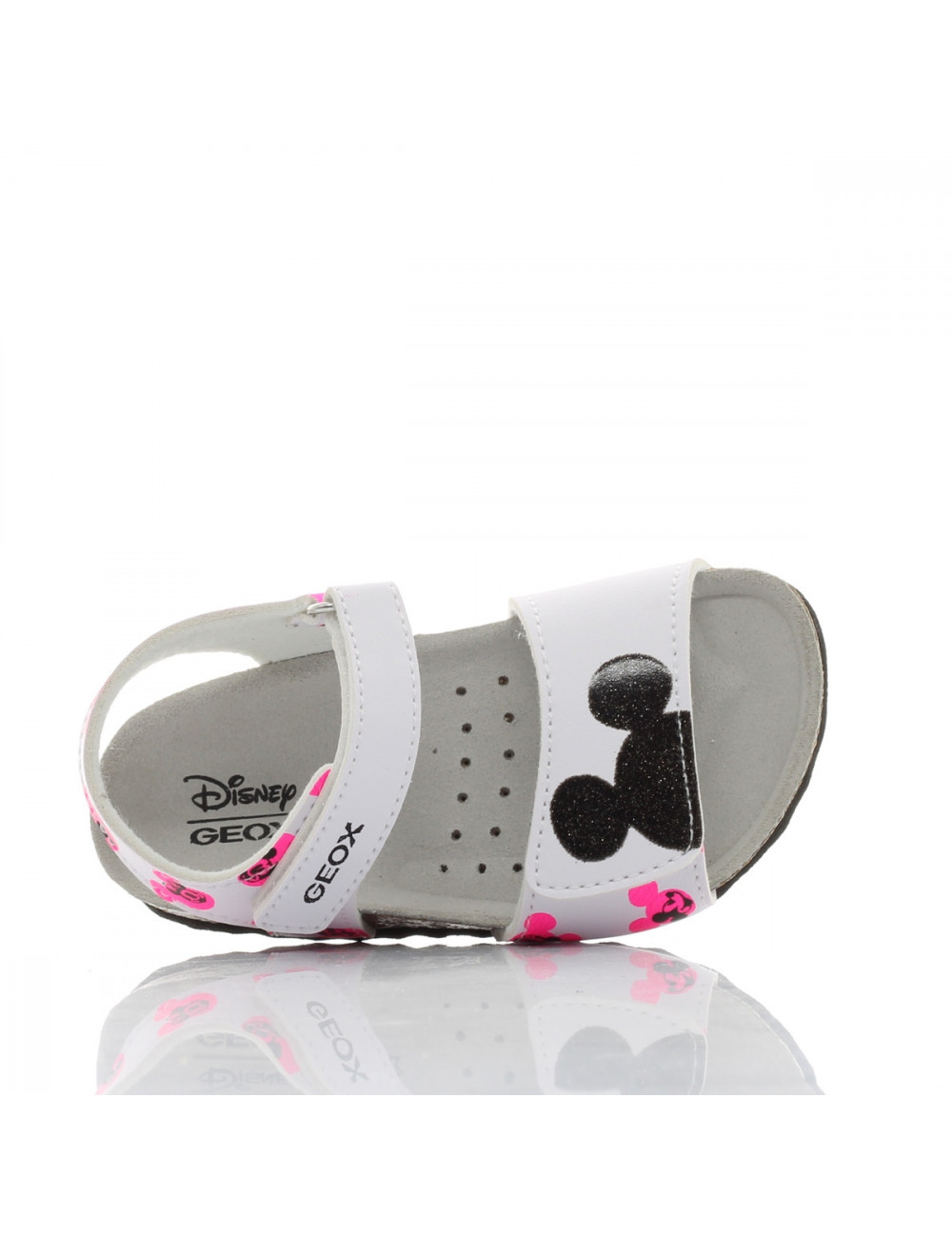 Geox Chalki korytkowe sandały dziewczęce z serii Disney B452RB-000BC-C1441