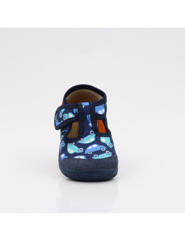 MILAMI flexible and lightweight children's slippers 226-BR-1 Blue Auto