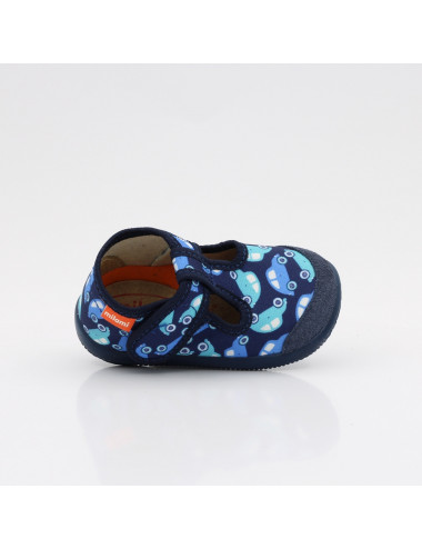 MILAMI flexible and lightweight children's slippers 226-BR-1 Blue Auto