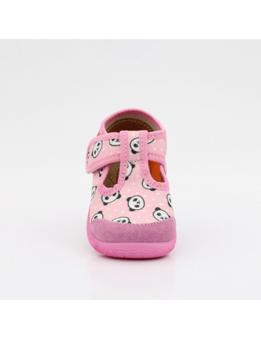 MILAMI flexible and lightweight children's slippers 226-BR-5 Pink Panda