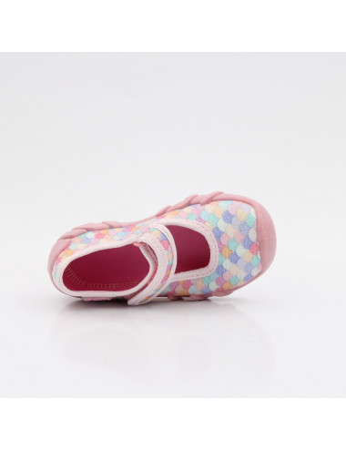 Befado elastic covered children's slippers Speedy 109N262 scales
