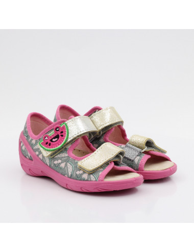 Befado elastic slippers/sandals outdoor children's Sunny 063X006 watermelon