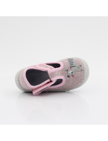 Befado elastic baby slippers Honey/Flexi 631P020 kitten