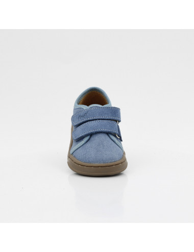 Emel Barefoot elastic sneakers/cotton slippers blue EK 6000-2