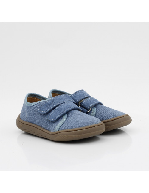 Emel Barefoot elastic sneakers/cotton slippers blue EK 6000-2