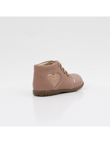 Emel Annuals Denver children's lace-up heart boots ES 2061E