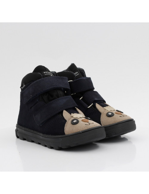 Mrugala ANDY alpaca blu children's boots TE-POR membrane 6280/4-72