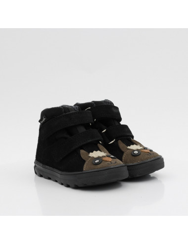 Mrugala ANDY alpaca black children's boots TE-POR membrane 6180/4-99