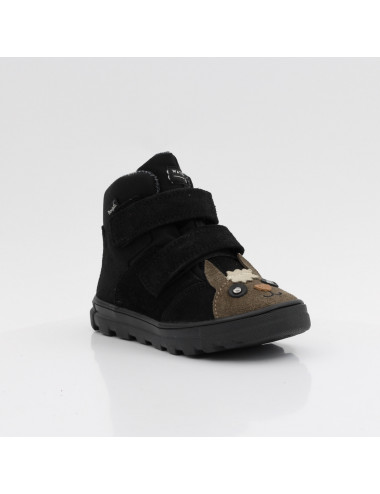 Mrugala ANDY alpaca black children's boots TE-POR membrane 6380/4-99