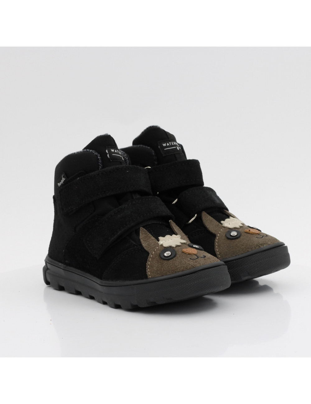 Mrugala ANDY alpaca black children's boots TE-POR membrane 6380/4-99