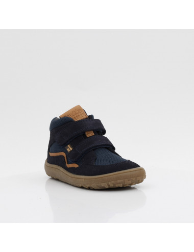 Froddo Barefoot Tex Autumn children's boots with membrane navy blue G3110254