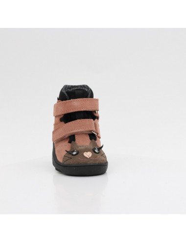 Mrugala NEKO Barfuß Kitty Rosa Membran Kinderstiefel TE-POR 6124/4-48