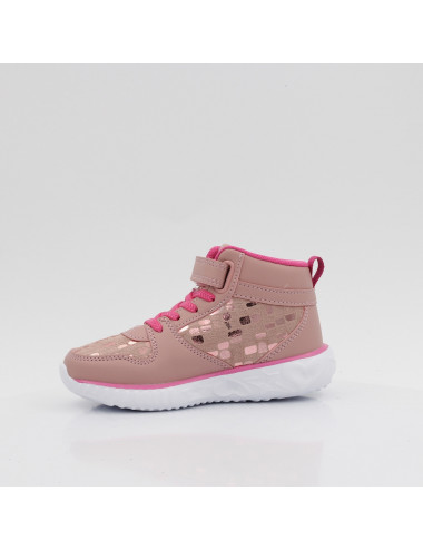 Primigi hohe Kinder Turnschuhe leuchtend rosa 6980711