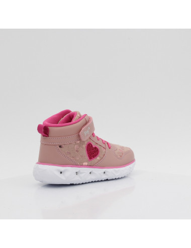 Primigi hohe Kinder Turnschuhe leuchtend rosa 6980711