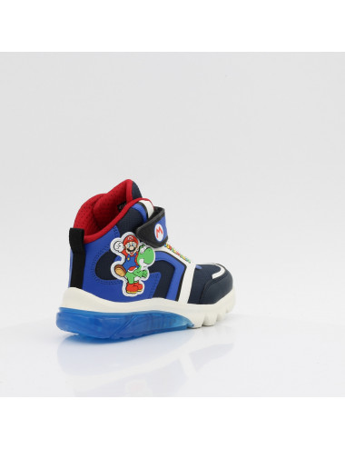 Geox Ciberdron luminescent children's Mario series sneakers J46LBJ-054FU-C4226