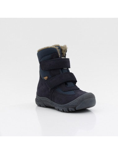 Froddo Linz Wolle tex hohe Kinderstiefel mit Membran navy blau G3160229-1