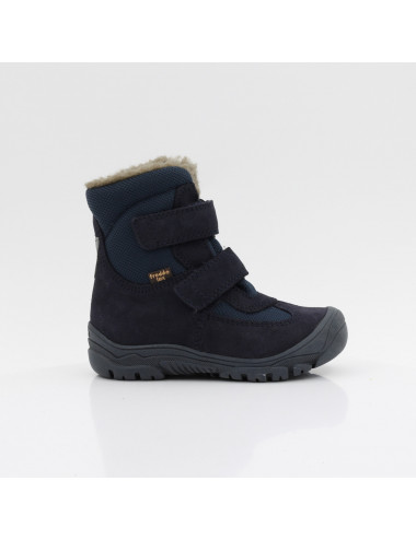 Froddo Linz Wolle tex hohe Kinderstiefel mit Membran navy blau G3160229-1