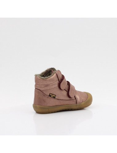 Froddo Ollie wool tex children's boots with membrane pink/gold G2110138-9