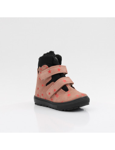 Mrugala IWO rosa Sterne Kinder Schneestiefel Membran TE-POR 7281/4-04