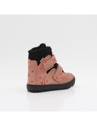 Mrugala IWO rosa stars children's snow boots membrane TE-POR 7281/4-04