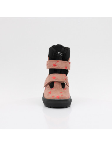 Mrugala IWO rosa stars children's snow boots membrane TE-POR 7281/4-04