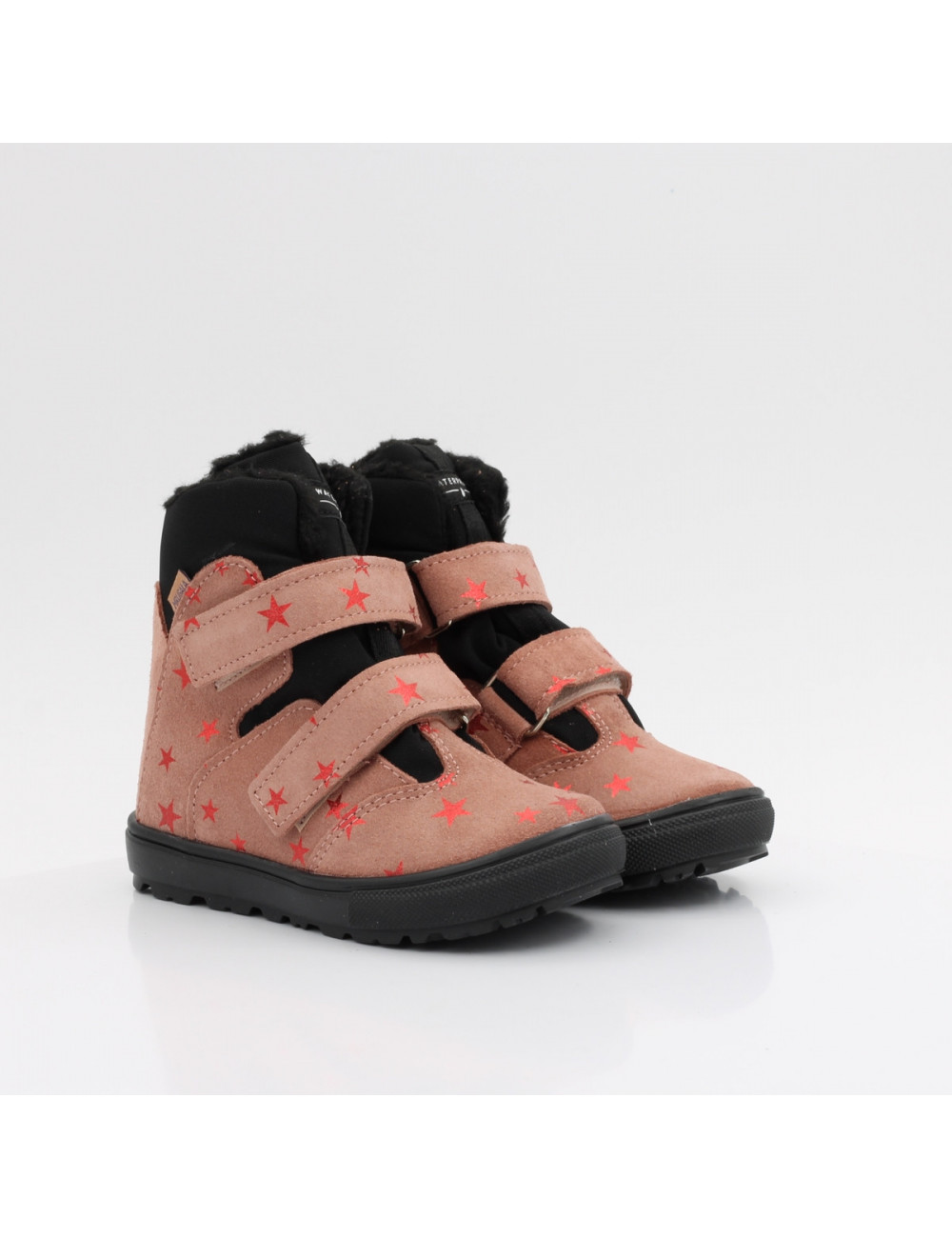 Mrugala IWO rosa Sterne Kinder Schneestiefel Membran TE-POR 7281/4-04