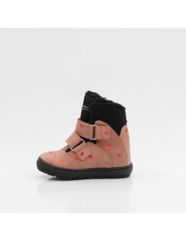 Mrugala IWO rosa stars children's snow boots membrane TE-POR 7181/4-04